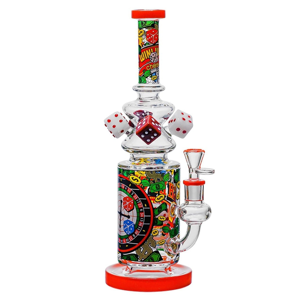 Cheech Glass Feeling Lucky Dice Bong