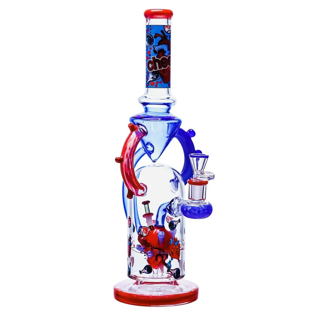 Cheech Glass Heart Surgeon Bong