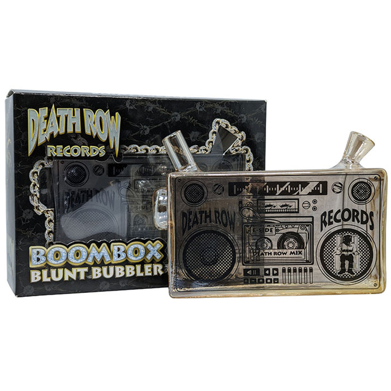 Death Row Records Boom Box Blunt Bubbler