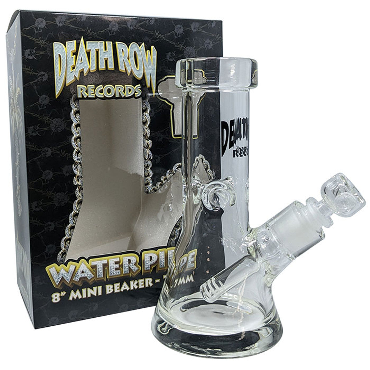 Death Row Records Mini Beaker Water Pipe