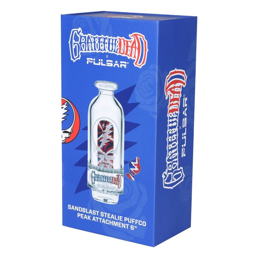 Grateful Dead Sandblast Stealie Puffco Peak Attachment