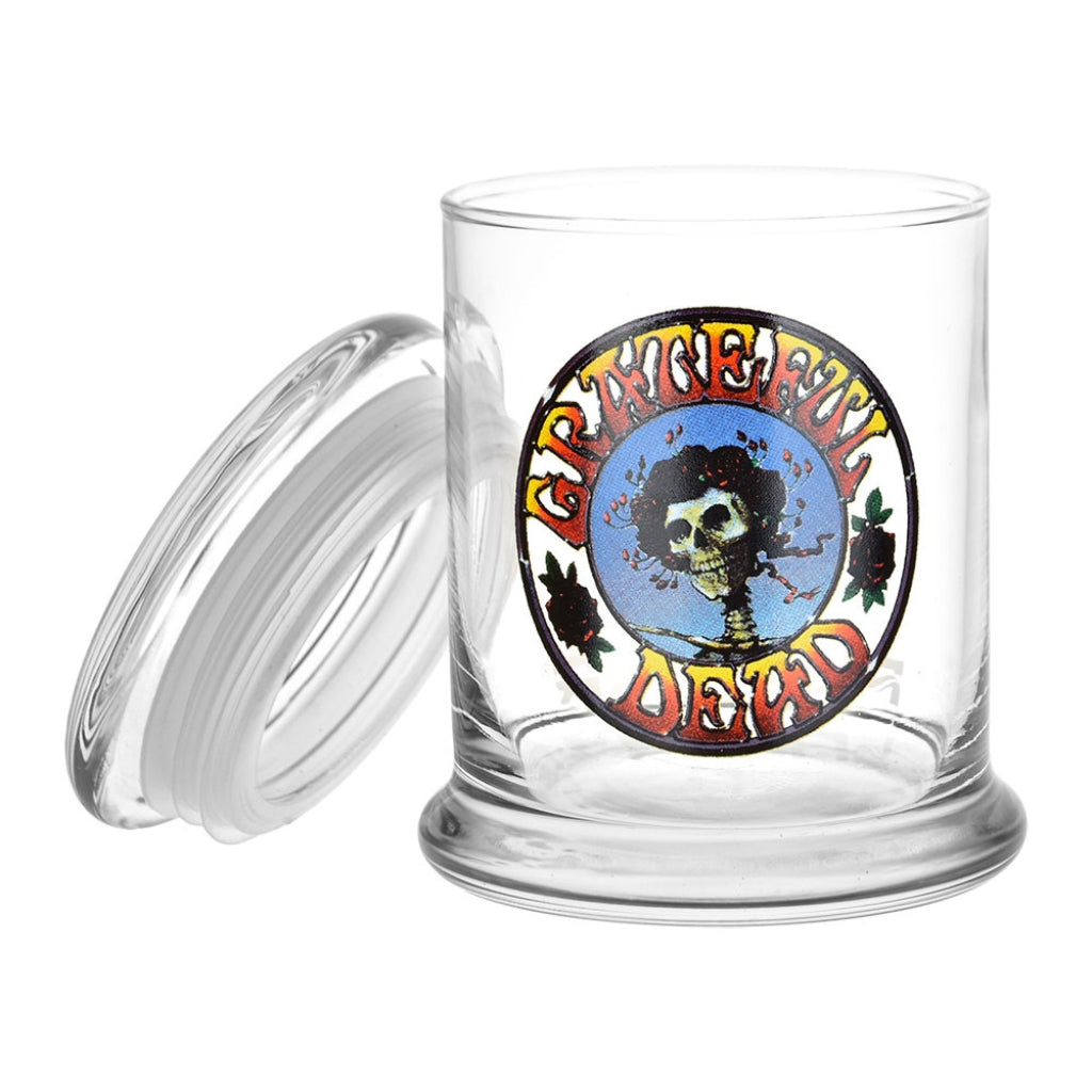 Grateful Dead x Pulsar Stash Jar | Skull and Roses Circle