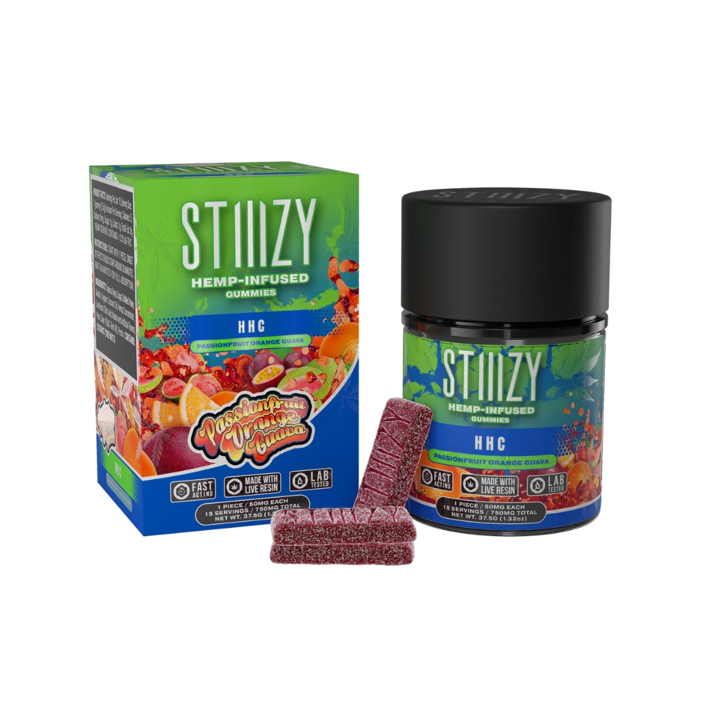 STIIIZY Hemp HHC Gummies Passionfruit Orange Guava