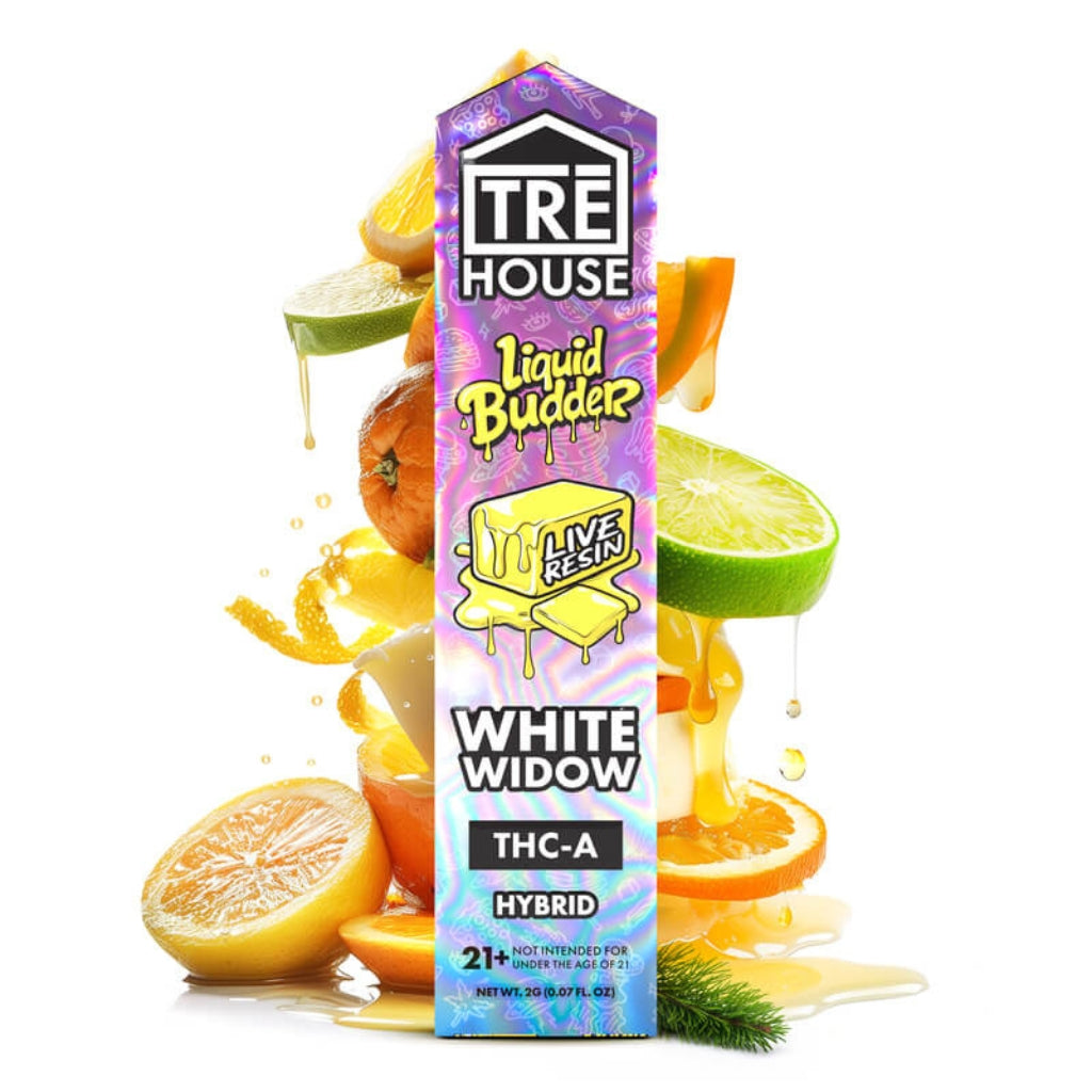 TRE House THCA Live Resin Liquid Budder Vape Pen White Widow