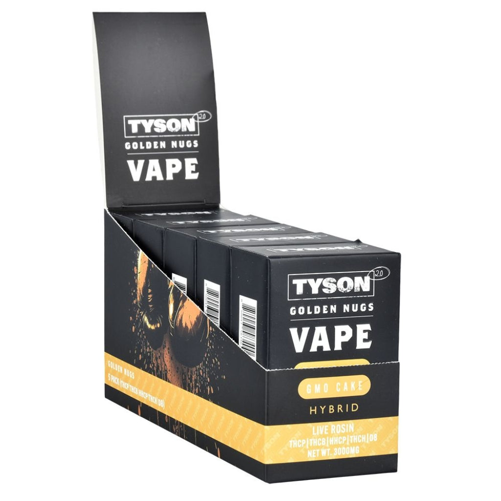 Tyson 2.0 Golden Nugs Live Rosin Disposable Vape