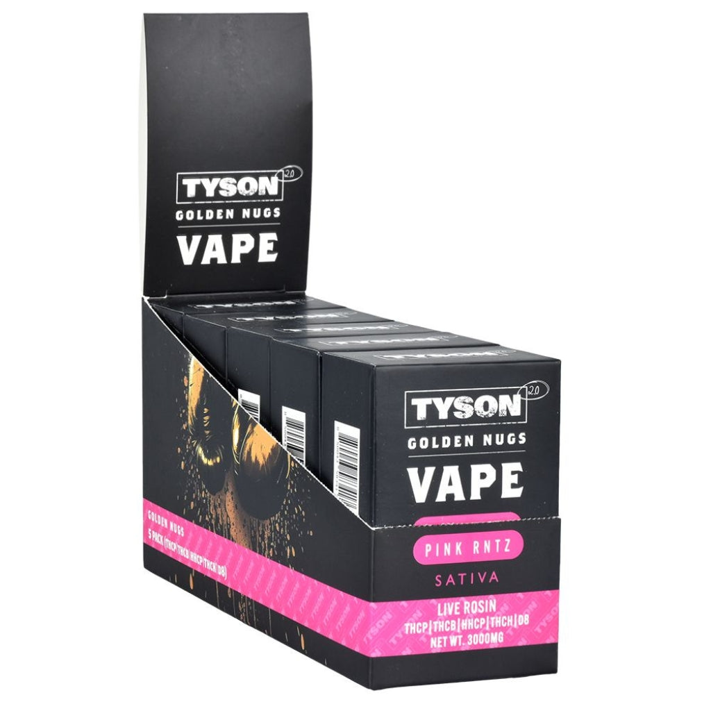 Tyson 2.0 Golden Nugs Live Rosin Disposable Vape