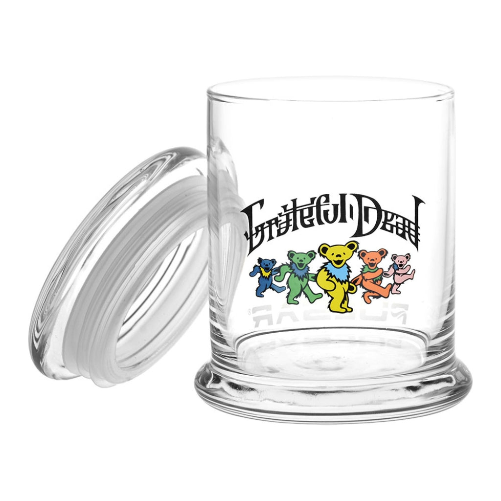 Grateful Dead Pulsar Stash Jar Bear Parade Pop Top Lid