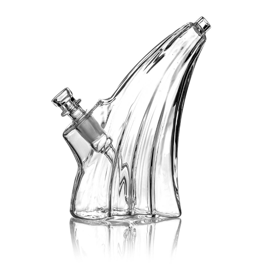 grav labs wave bubbler glass water pipe bong