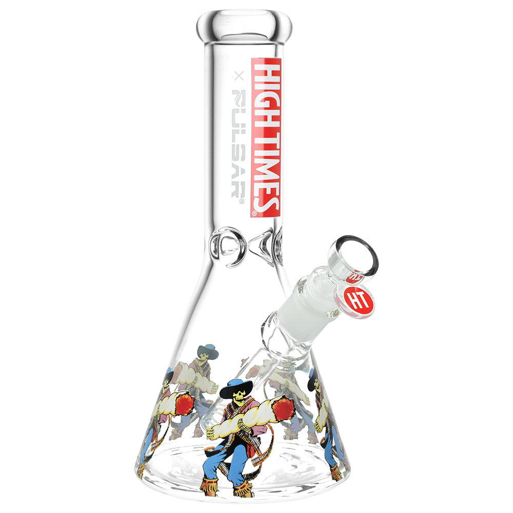 High Times® x Pulsar Beaker Water Pipe | Cowboy