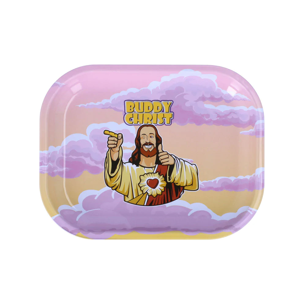jay silent bob buddy christ rolling tray small