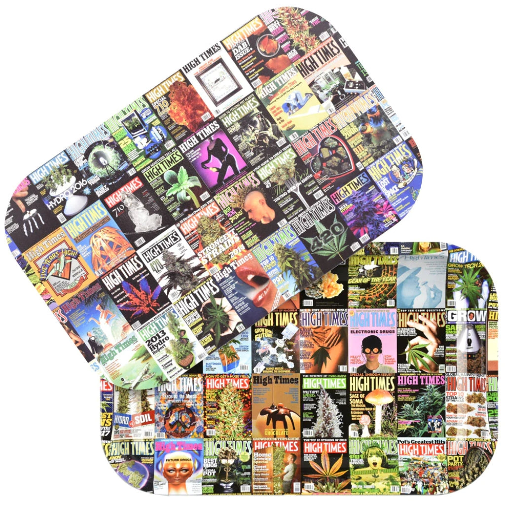 Pulsar High Times Rolling Tray Set Covers Collage