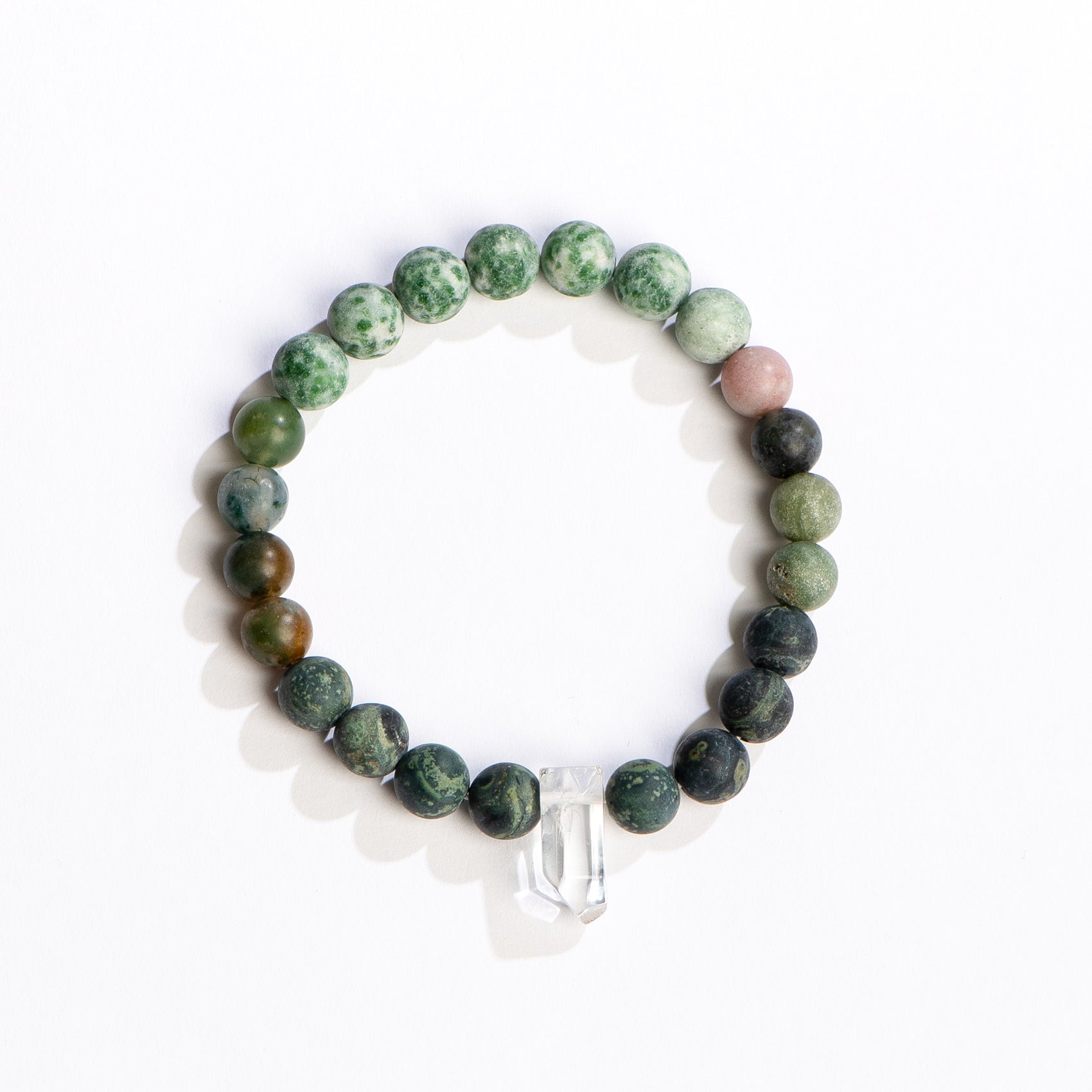 shoppe geo energy ground protect gemstone bracelet