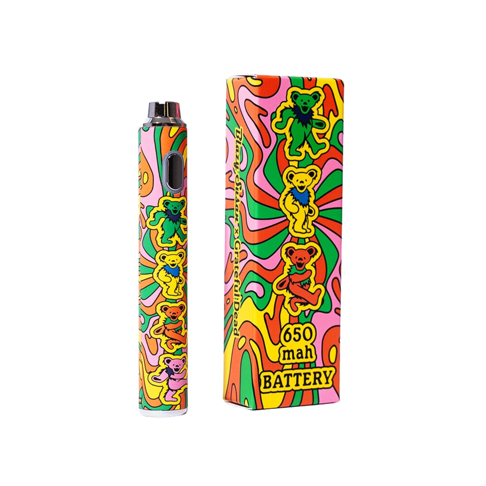 Blazy Susan Grateful Dead Vape Cartridge Battery Dancing Bears