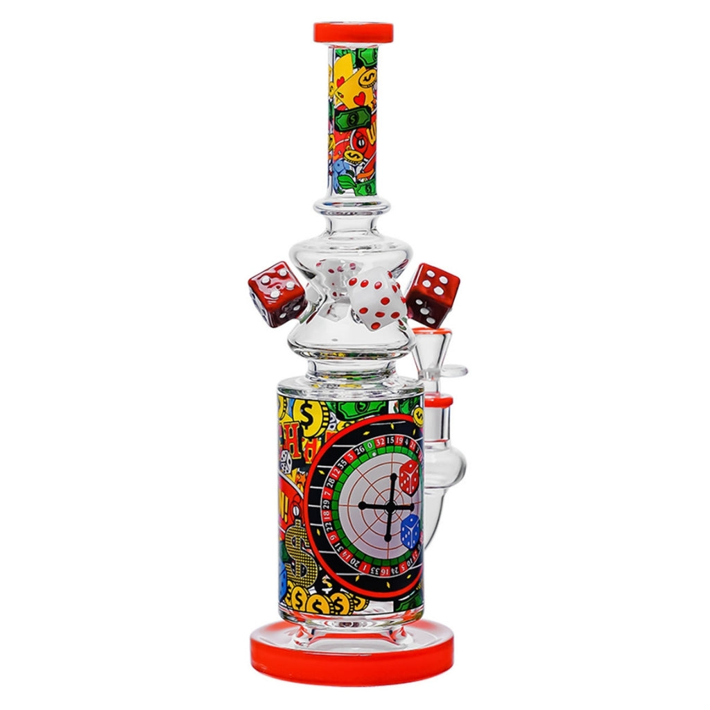 Cheech Glass Feeling Lucky Dice Bong