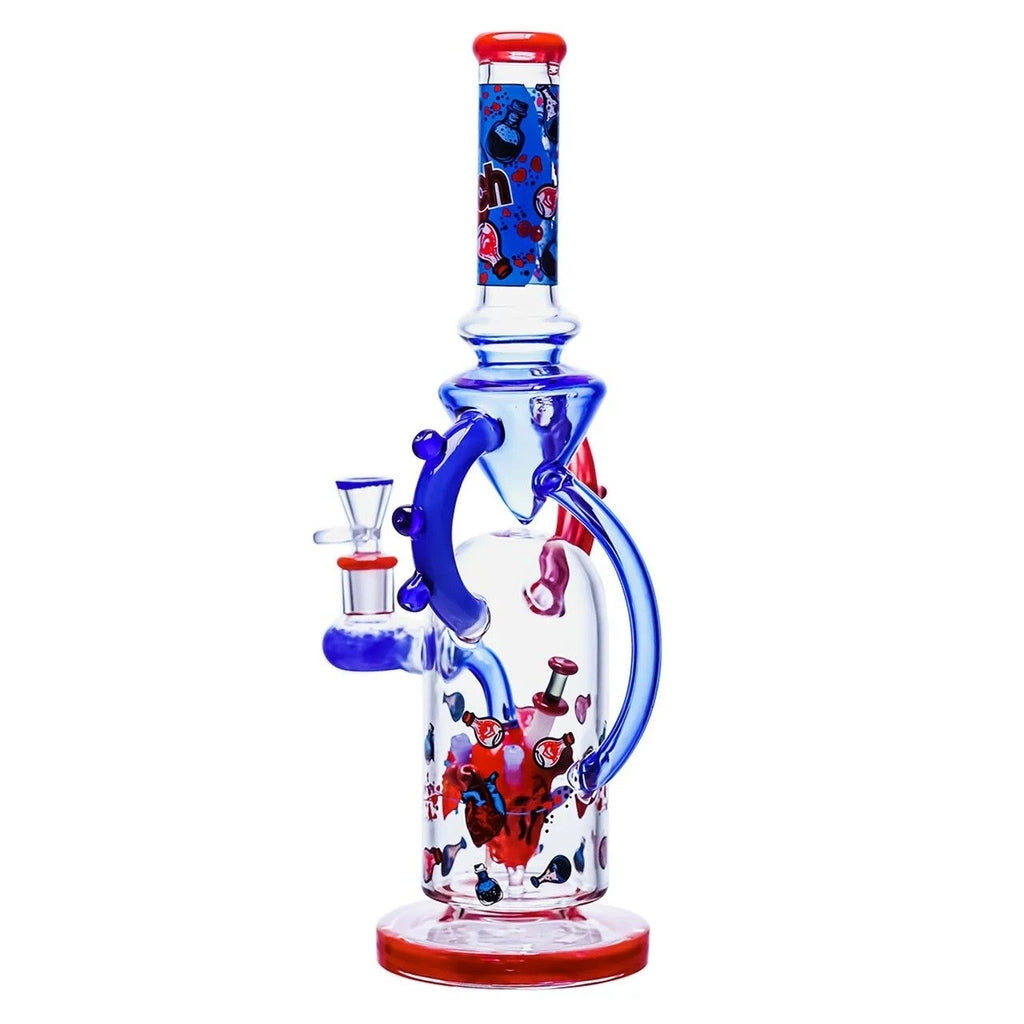 Cheech Glass Heart Surgeon Bong