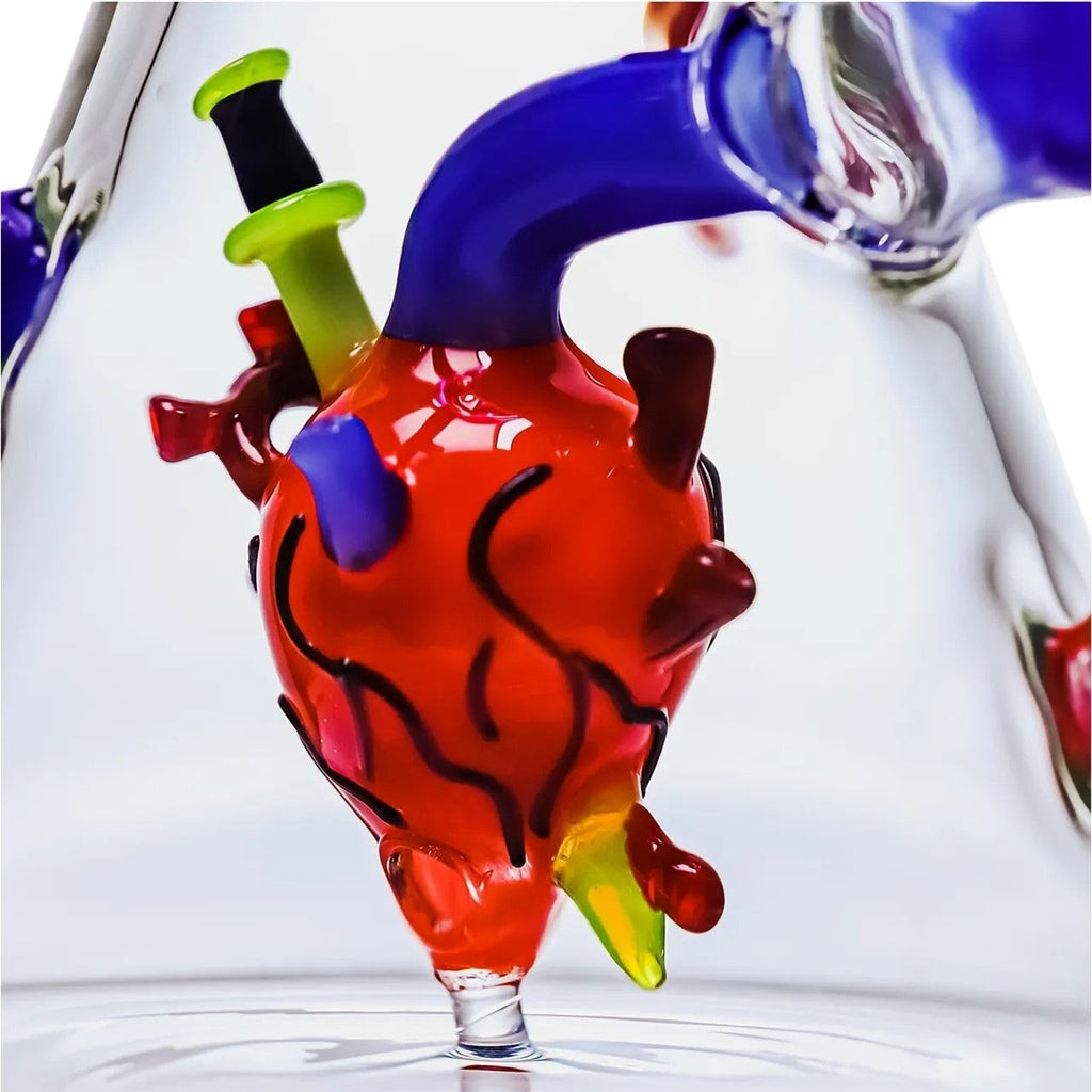 Cheech Glass Heartfelt Hits Beaker Bong