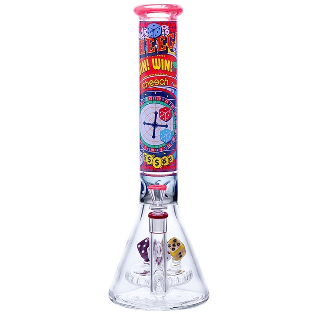 Cheech Glass High Roller Dice Casino Bong