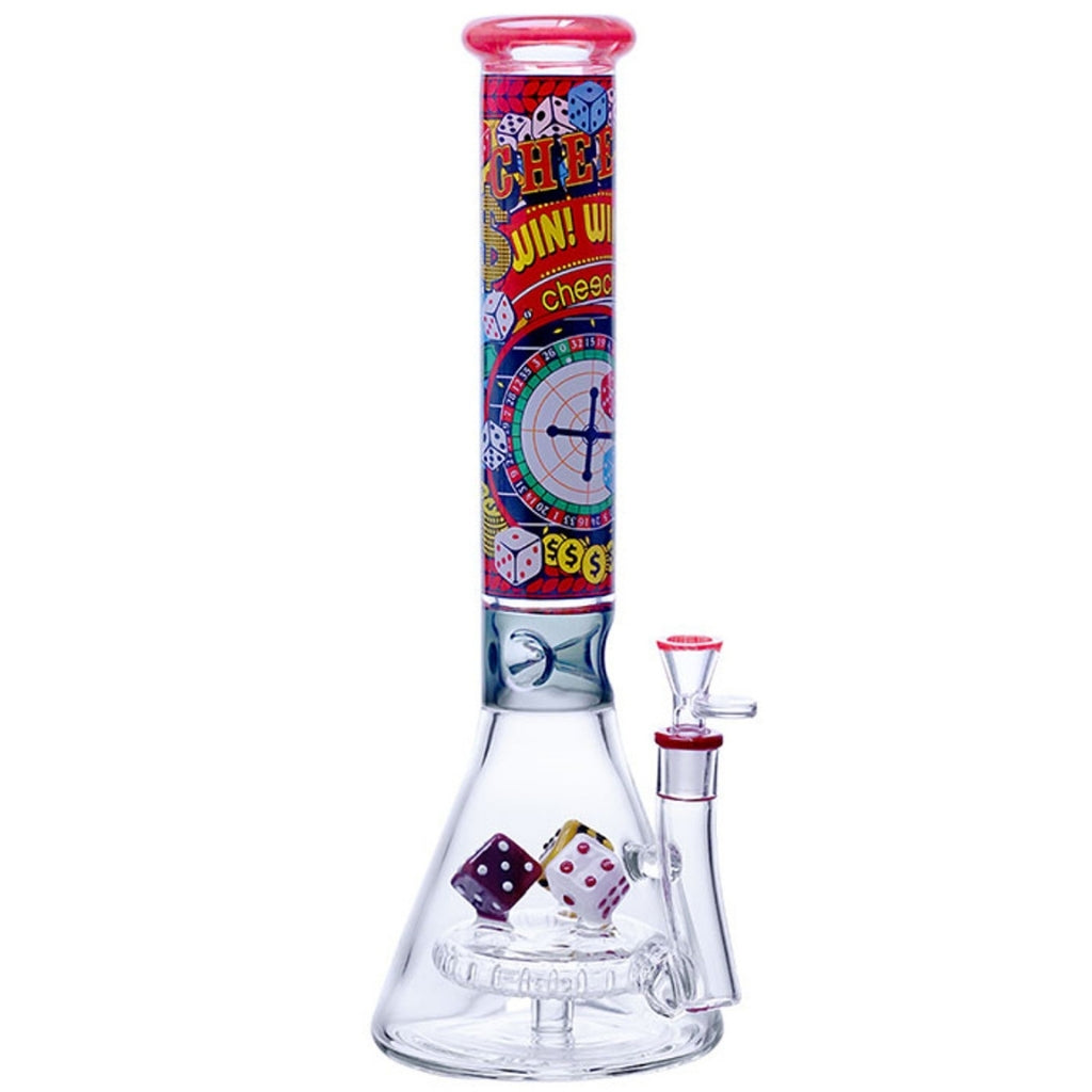 Cheech Glass High Roller Dice Casino Bong
