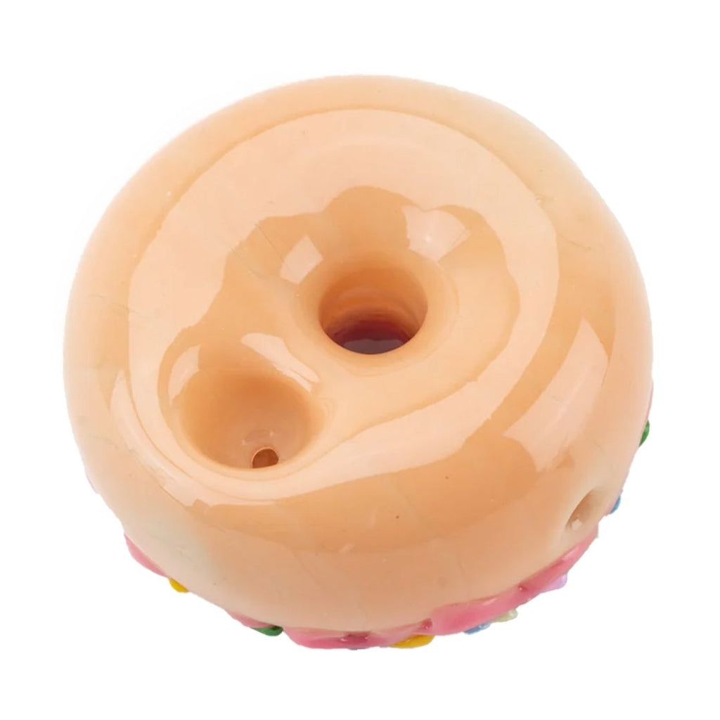 Empire Glassworks Pink Sprinkle Donut