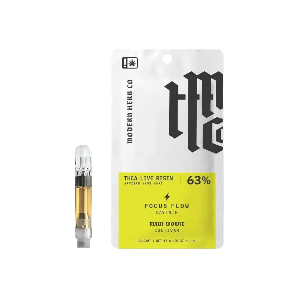 Modern Herb Co THCA Live Resin Cartridge Maui Wowie