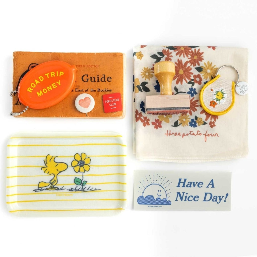 3P4 x Peanuts® Woodstock Flower Vintage Tray