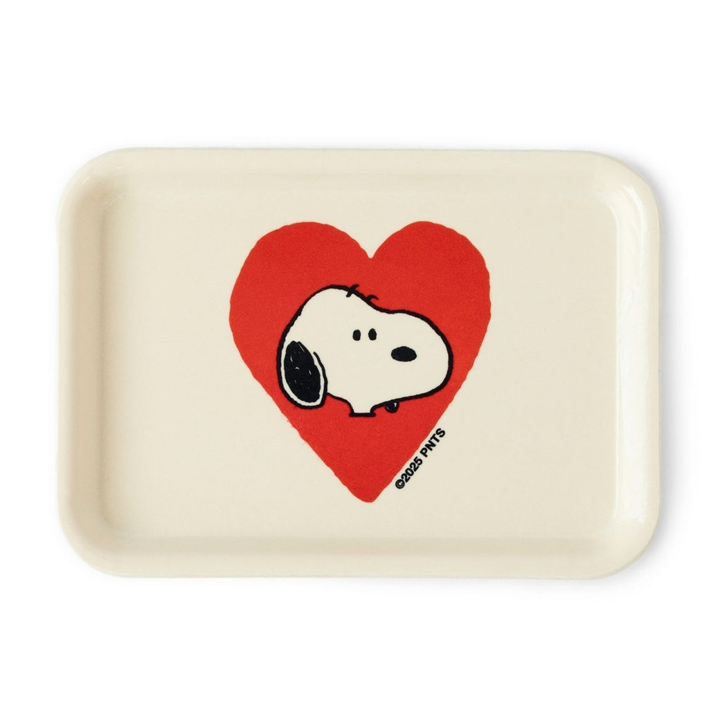 3P4 X Peanuts® Snoopy Heart Vintage Tray