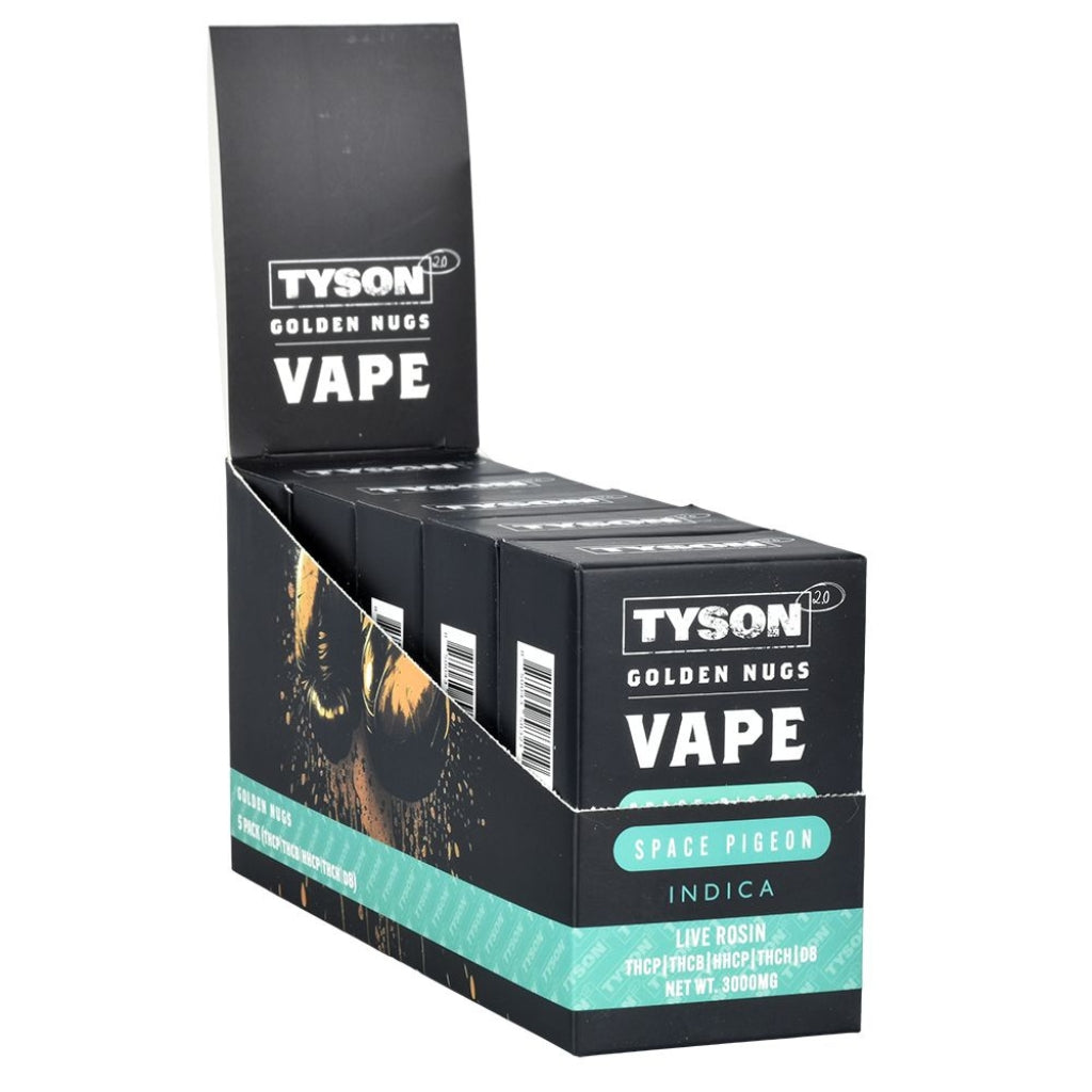 Tyson 2.0 Golden Nugs Live Rosin Disposable Vape