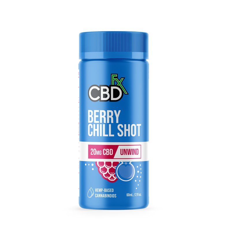 CBDfx CBD Chill Shot - Berry