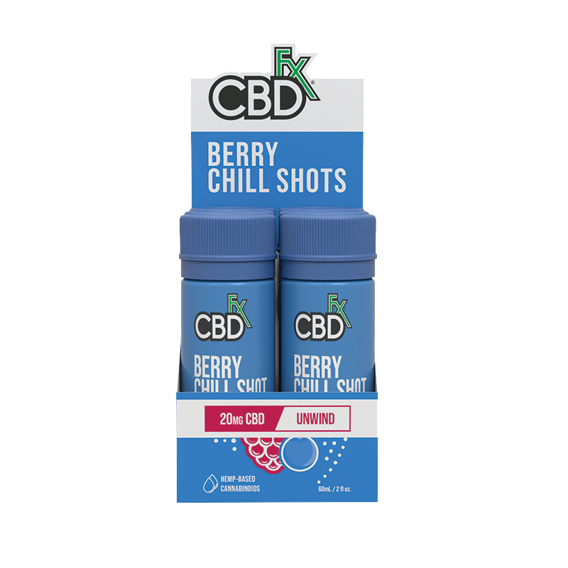 CBDfx CBD Chill Shot - Berry