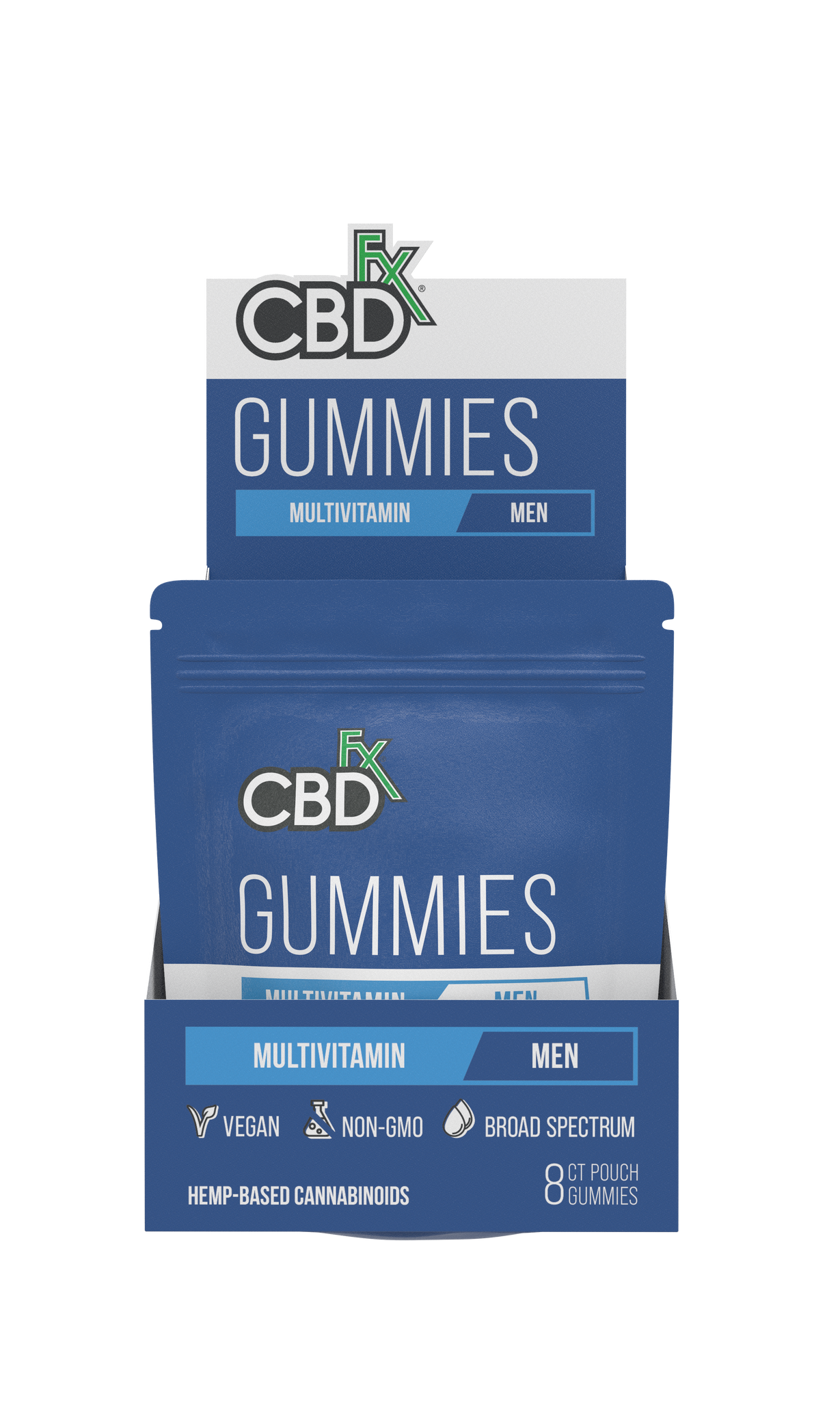 CBDfx Multivitamin CBD Gummies - Men