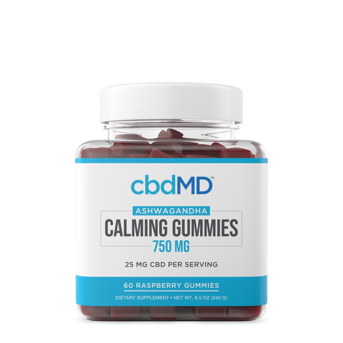 cbdmd calming cbd gummies ashwaganda 750mg