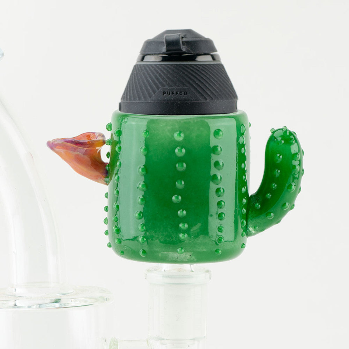 Empire Glassworks Puffco Proxy 14mm Water Pipe Attachment Cactus