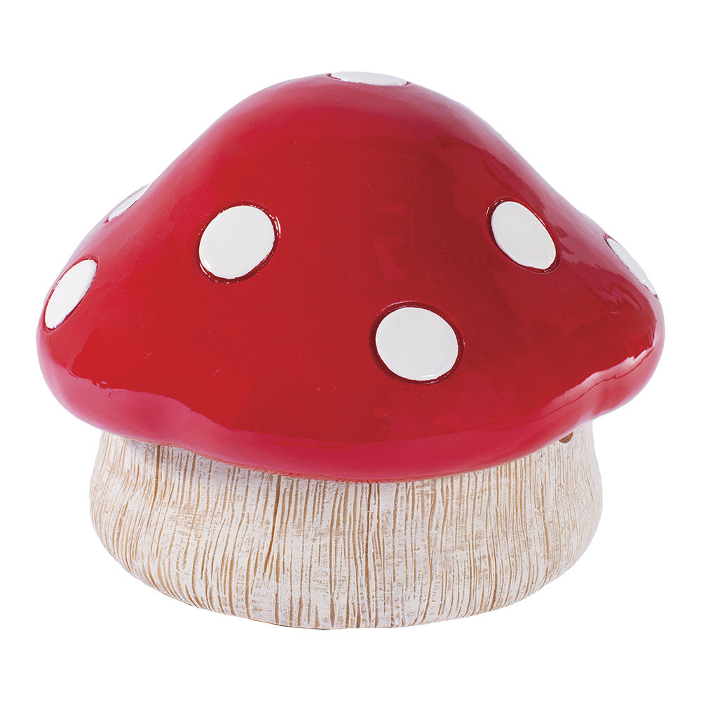 Fujima Red Mushroom Covered Ashtray