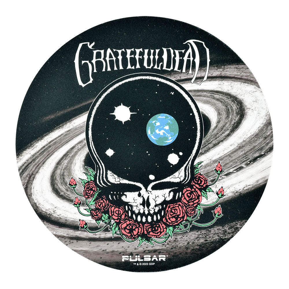 Grateful Dead Pulsar Dab Mat Space Your Face Round