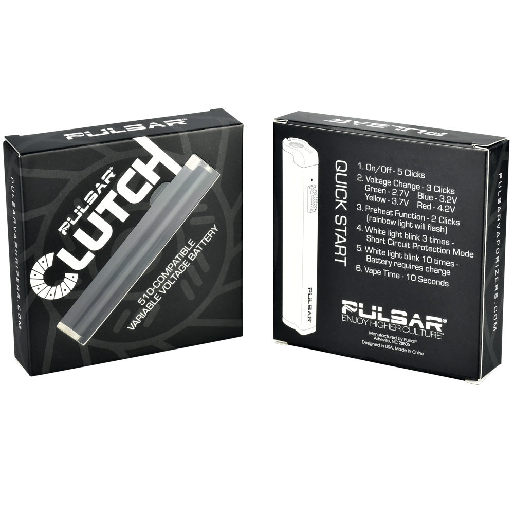 pulsar clutch 510 variable voltage cartridge battery box