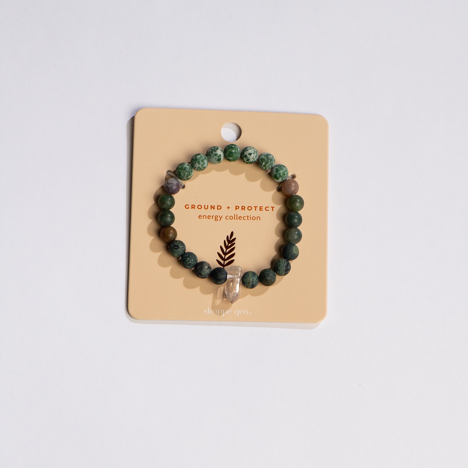 shoppe geo energy collection ground protet gemstone bracelet