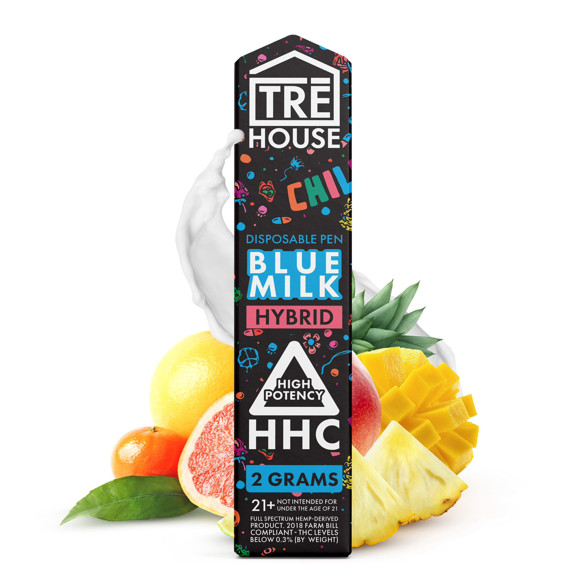 TRE House THCA Live Resin Liquid Budder Vape Pen | Sunset Sherbet (Indica)