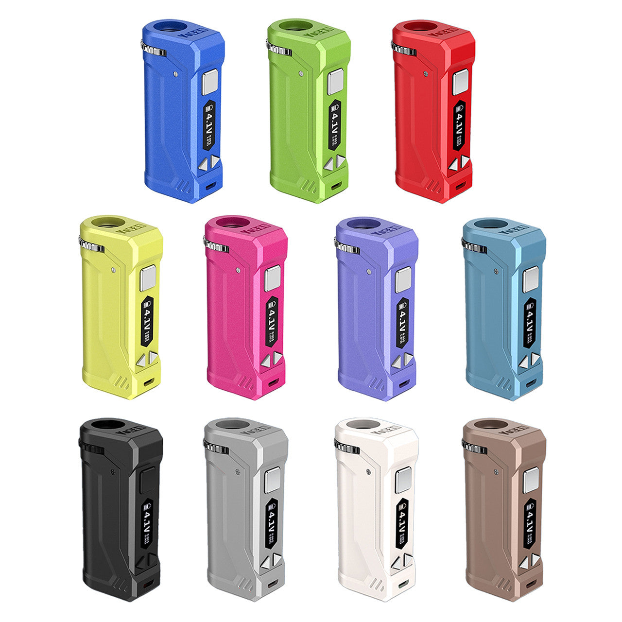 Yocan UNI Pro 650 mAh Vape Cartridge Battery Colors